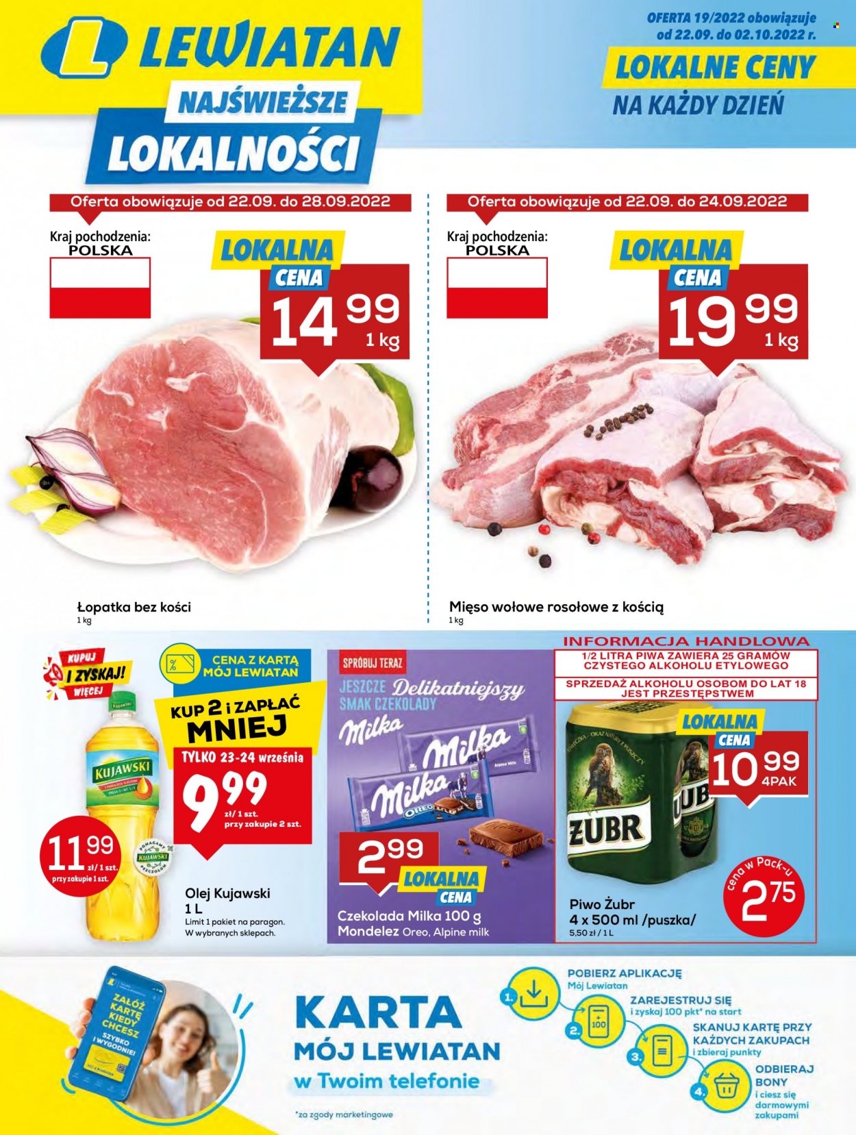 Gazetka Lewiatan - 22.09.2022 - 28.09.2022. Strona 1