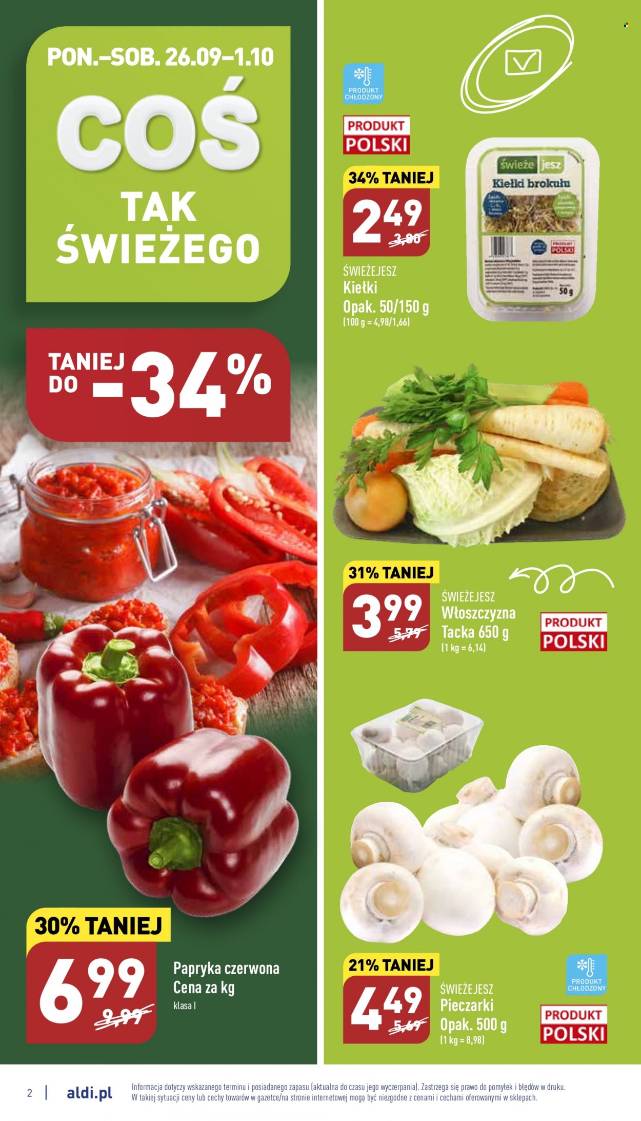 Gazetka ALDI - 26.09.2022 - 1.10.2022. Strona 2