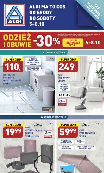 Gazetka ALDI - 5.10.2022 - 8.10.2022.