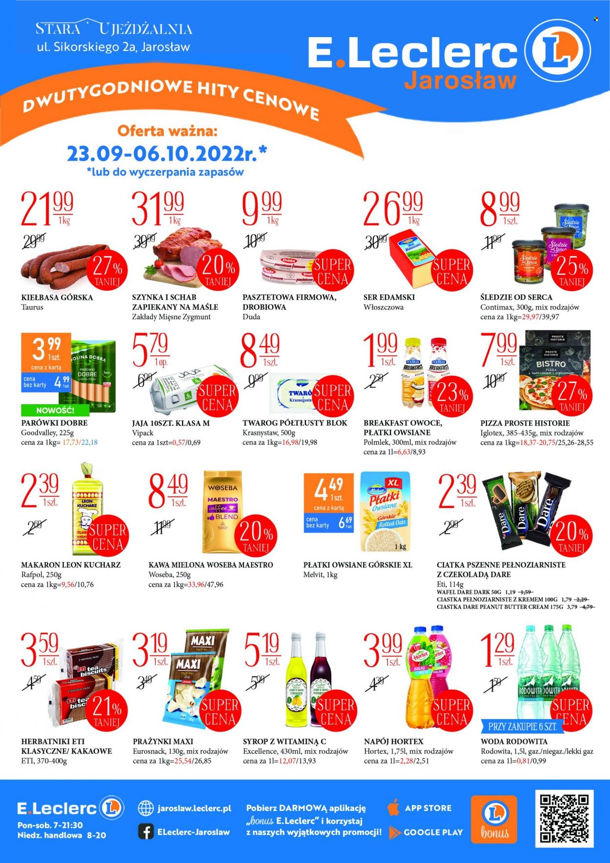Gazetka E.Leclerc - 23.09.2022 - 6.10.2022. Strona 1