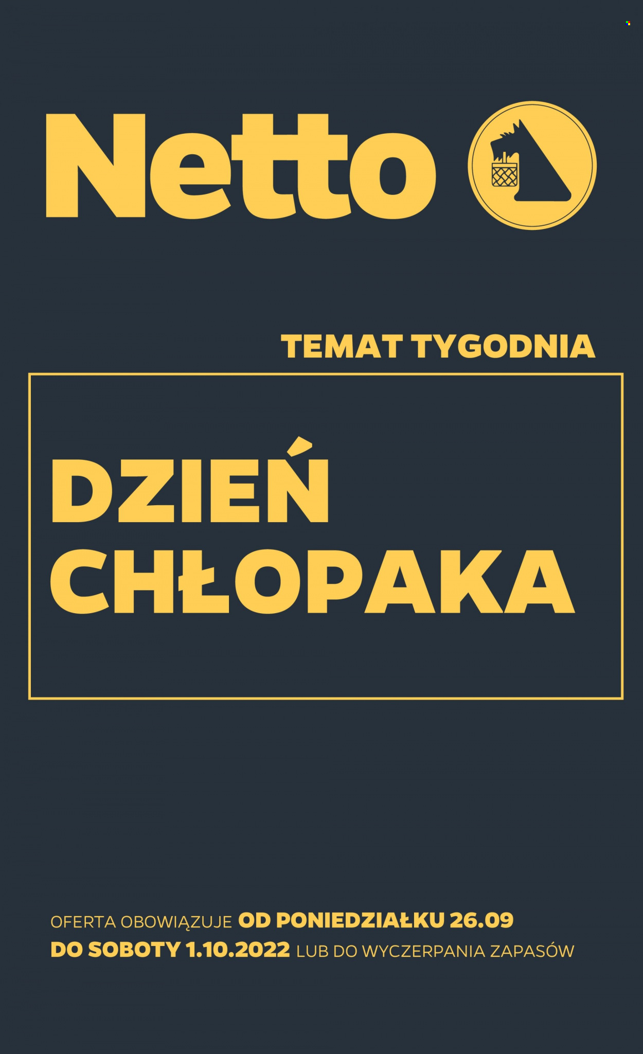 Gazetka Netto - 26.09.2022 - 1.10.2022. Strona 1