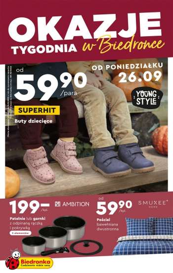 Gazetka Biedronka - 26.09.2022 - 8.10.2022.