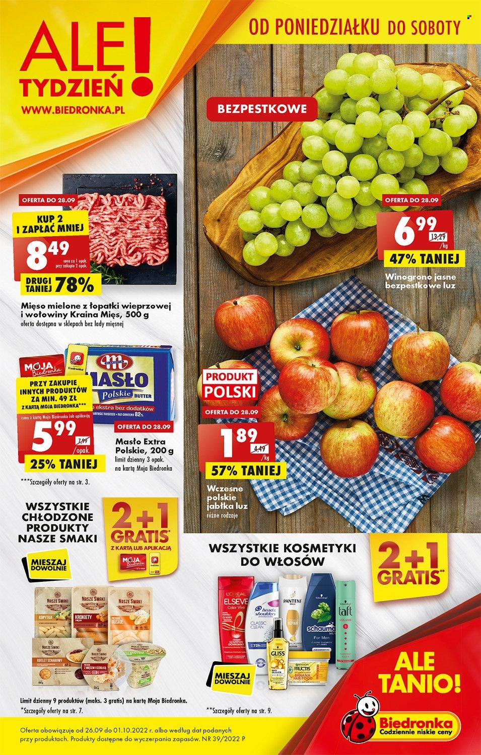 Gazetka Biedronka - 26.09.2022 - 1.10.2022. Strona 1