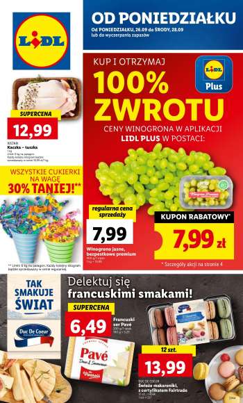 Gazetka Lidl - 26.09.2022 - 28.09.2022.