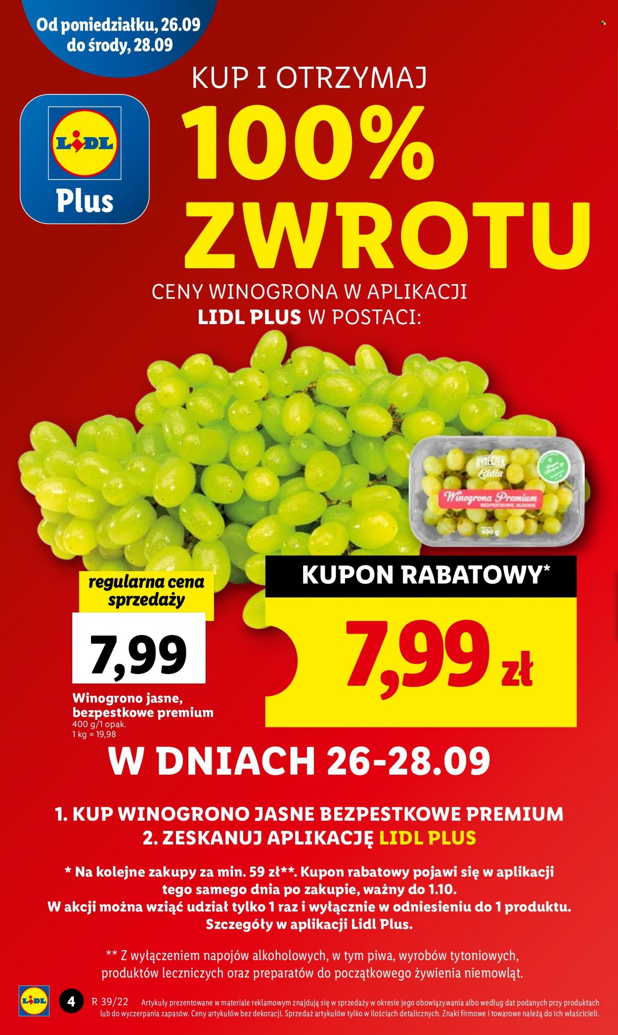 Gazetka Lidl - 26.09.2022 - 28.09.2022. Strona 4