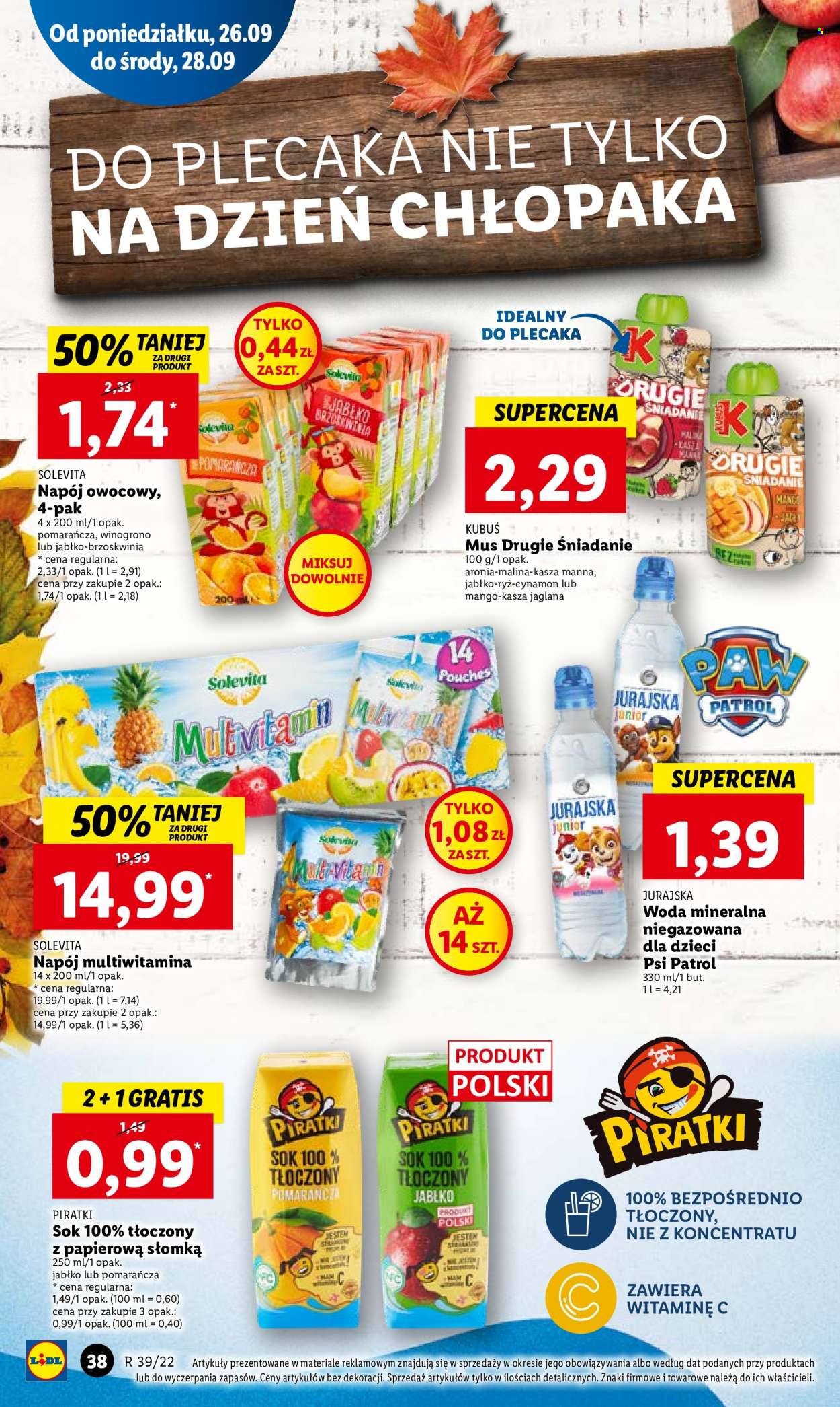 Gazetka Lidl - 26.09.2022 - 28.09.2022. Strona 40