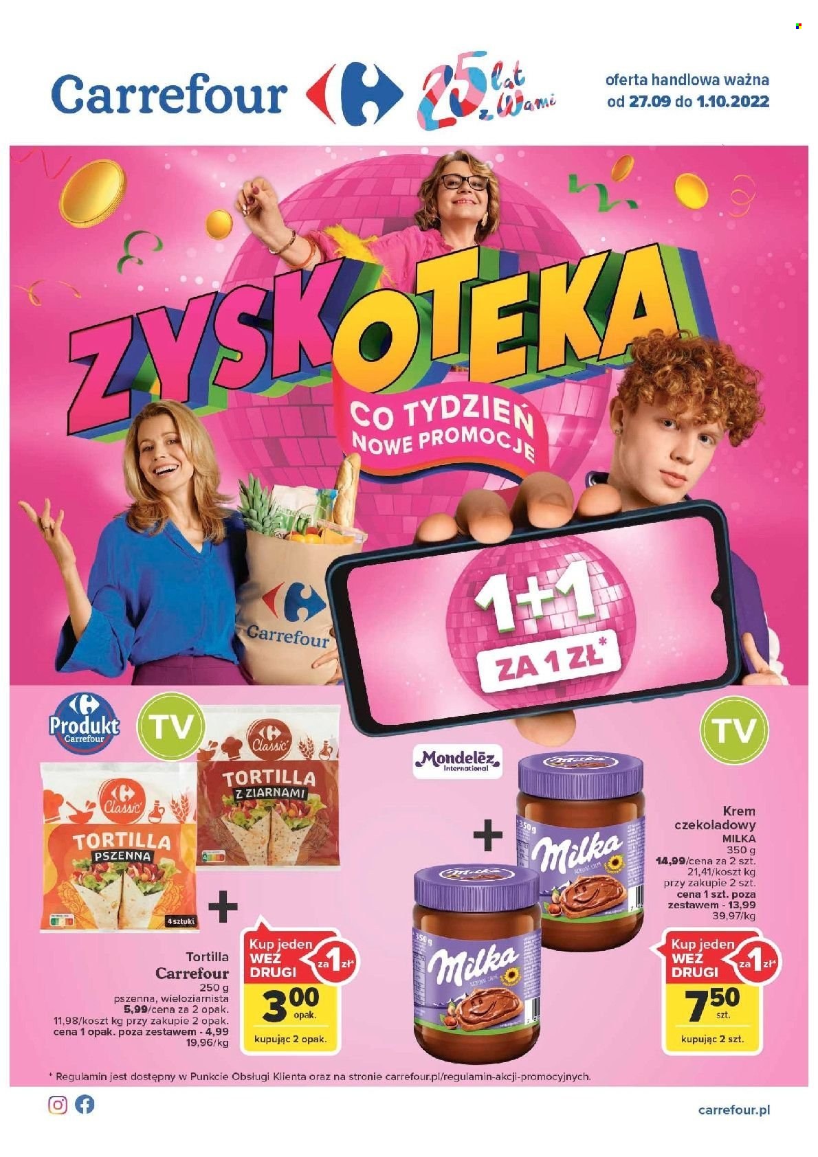 Gazetka Carrefour - 27.09.2022 - 1.10.2022. Strona 1