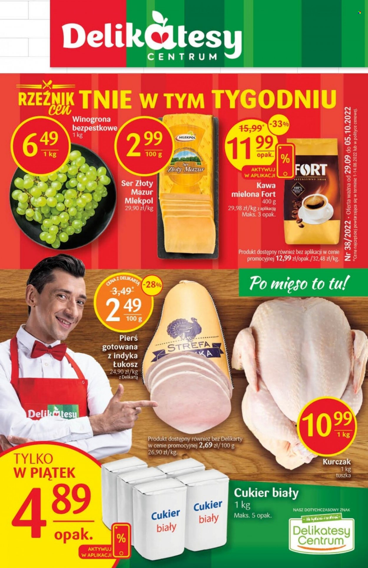 Gazetka Delikatesy Centrum - 29.09.2022 - 5.10.2022. Strona 1