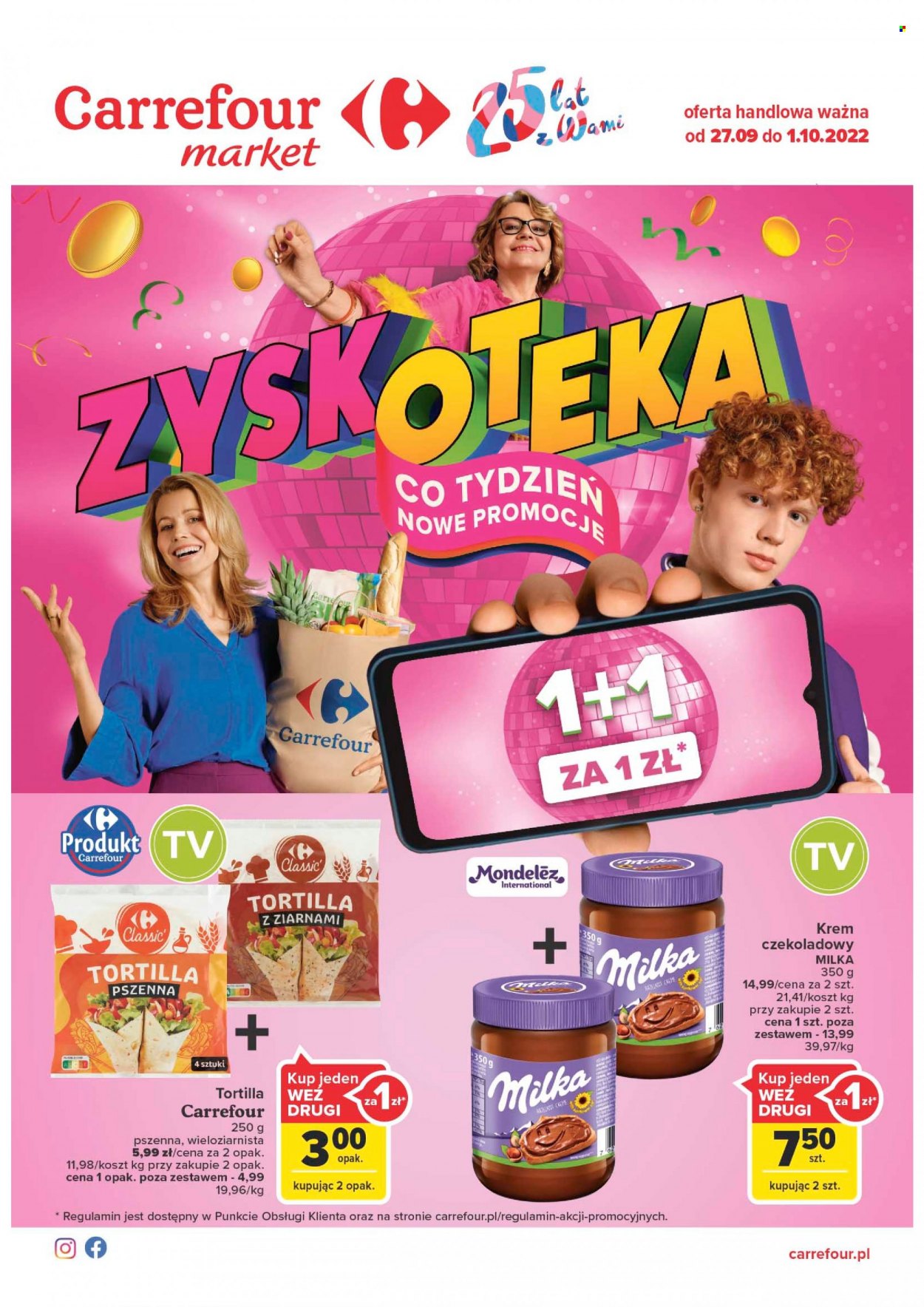 Leták Carrefour Market - 27.9.2022 - 1.10.2022. Strana 1
