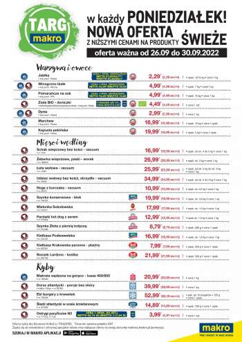 Gazetka Makro - 26.09.2022 - 30.09.2022.
