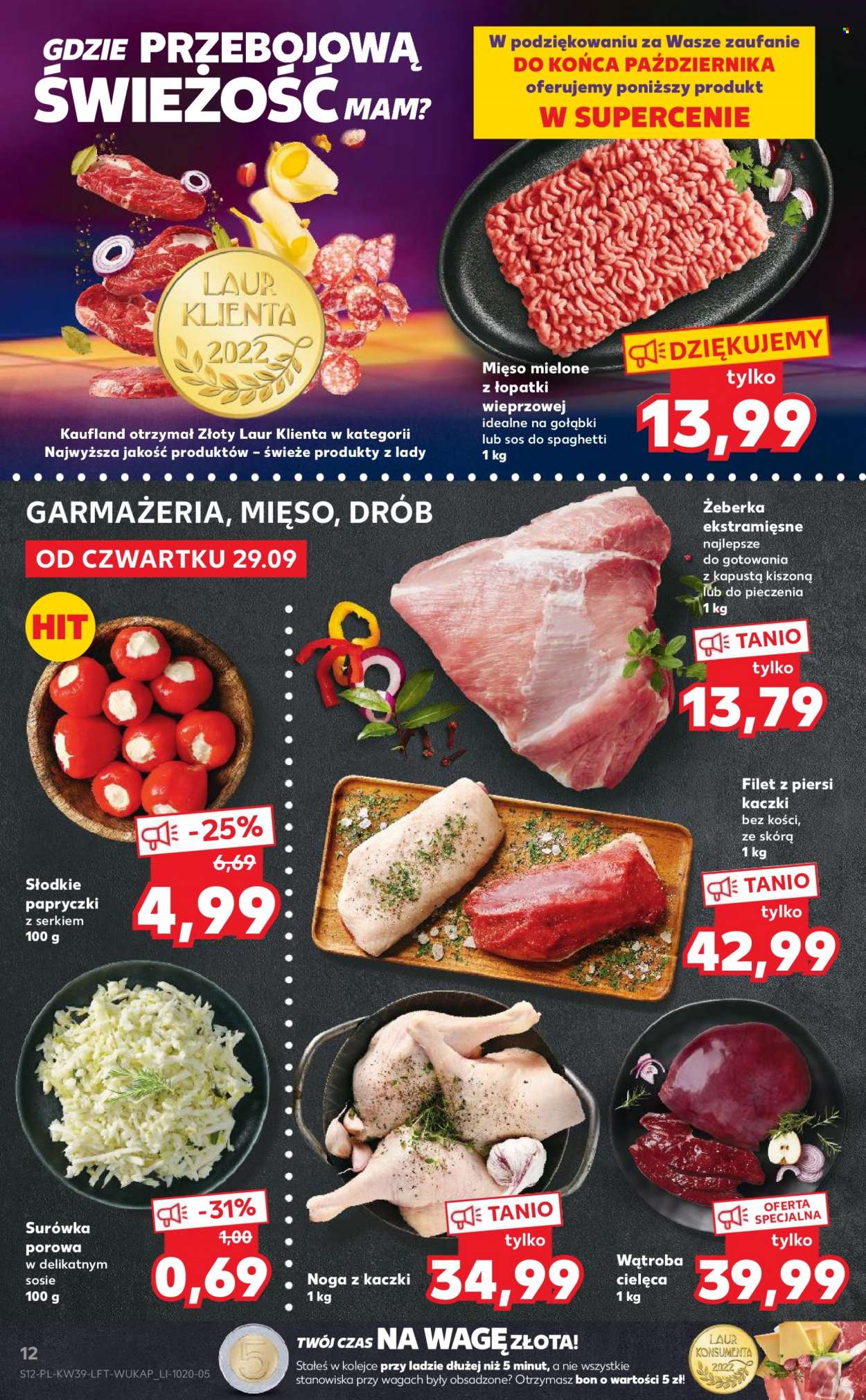 Gazetka Kaufland - 29.09.2022 - 5.10.2022. Strona 12