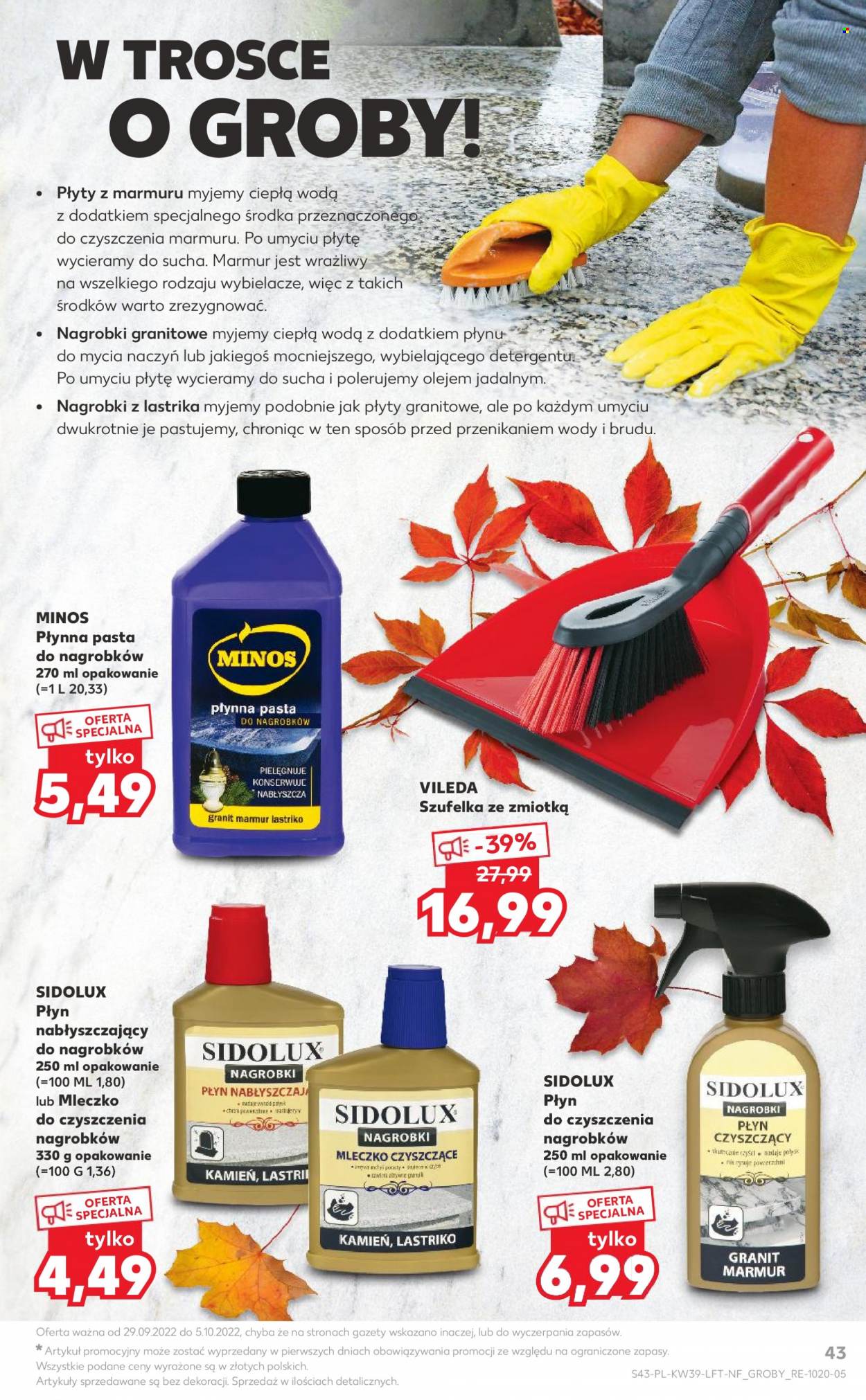 Gazetka Kaufland - 29.09.2022 - 5.10.2022. Strona 43