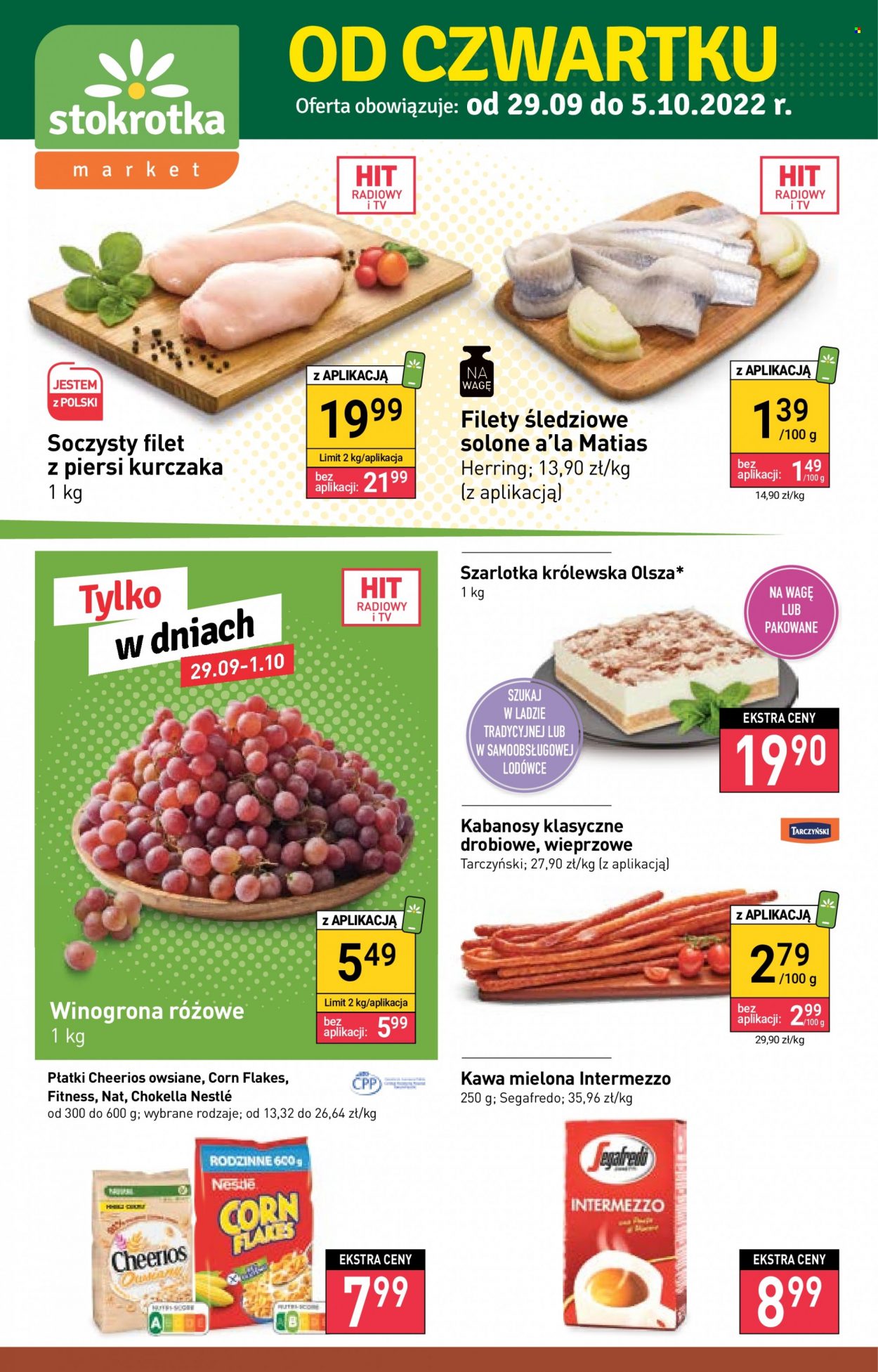 Gazetka Stokrotka Market - 29.09.2022 - 5.10.2022. Strona 1
