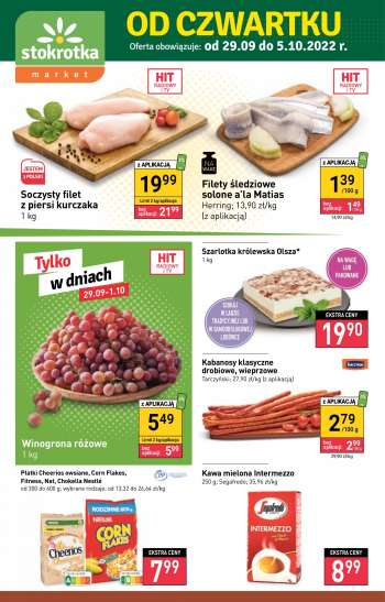 Gazetka Stokrotka Market - 29.09.2022 - 5.10.2022.