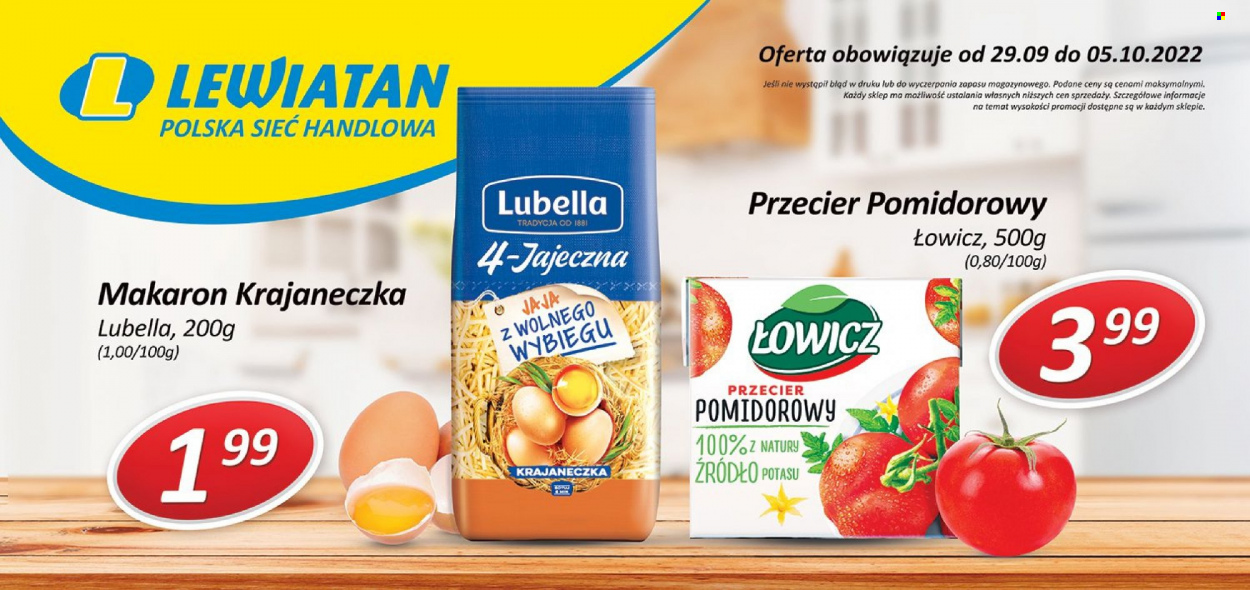 Gazetka Lewiatan - 29.09.2022 - 5.10.2022. Strona 4