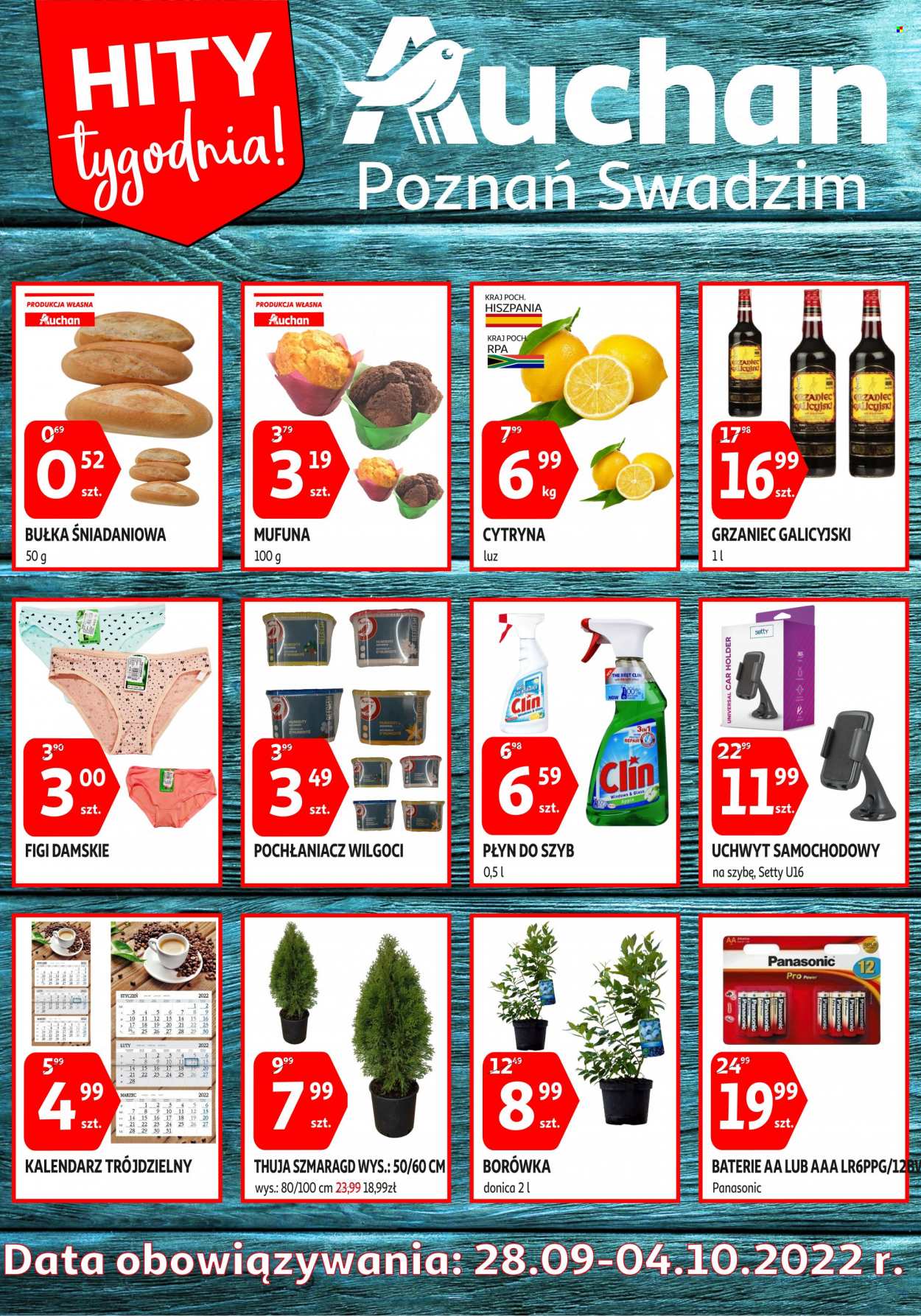 Gazetka Auchan - 28.09.2022 - 4.10.2022. Strona 1