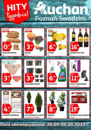 Gazetka Auchan - 28.09.2022 - 4.10.2022.