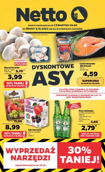 Gazetka Netto - 29.09.2022 - 5.10.2022.