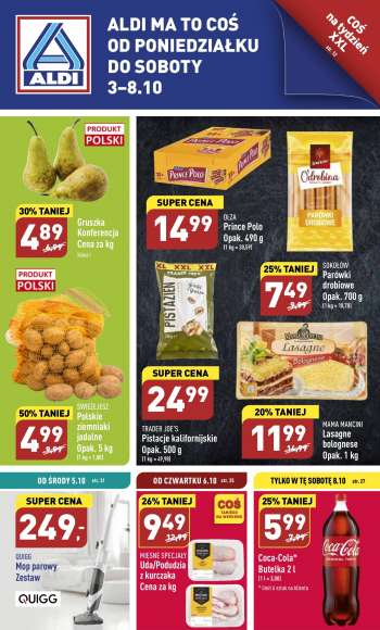 Gazetka ALDI - 3.10.2022 - 8.10.2022.