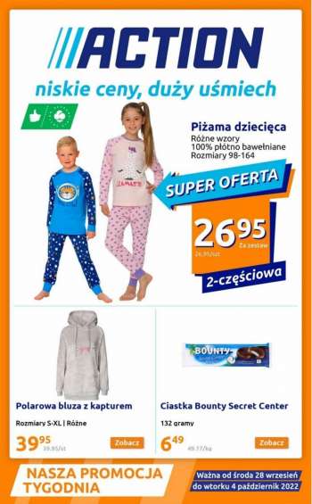 Gazetka Action - 28.09.2022 - 4.10.2022.
