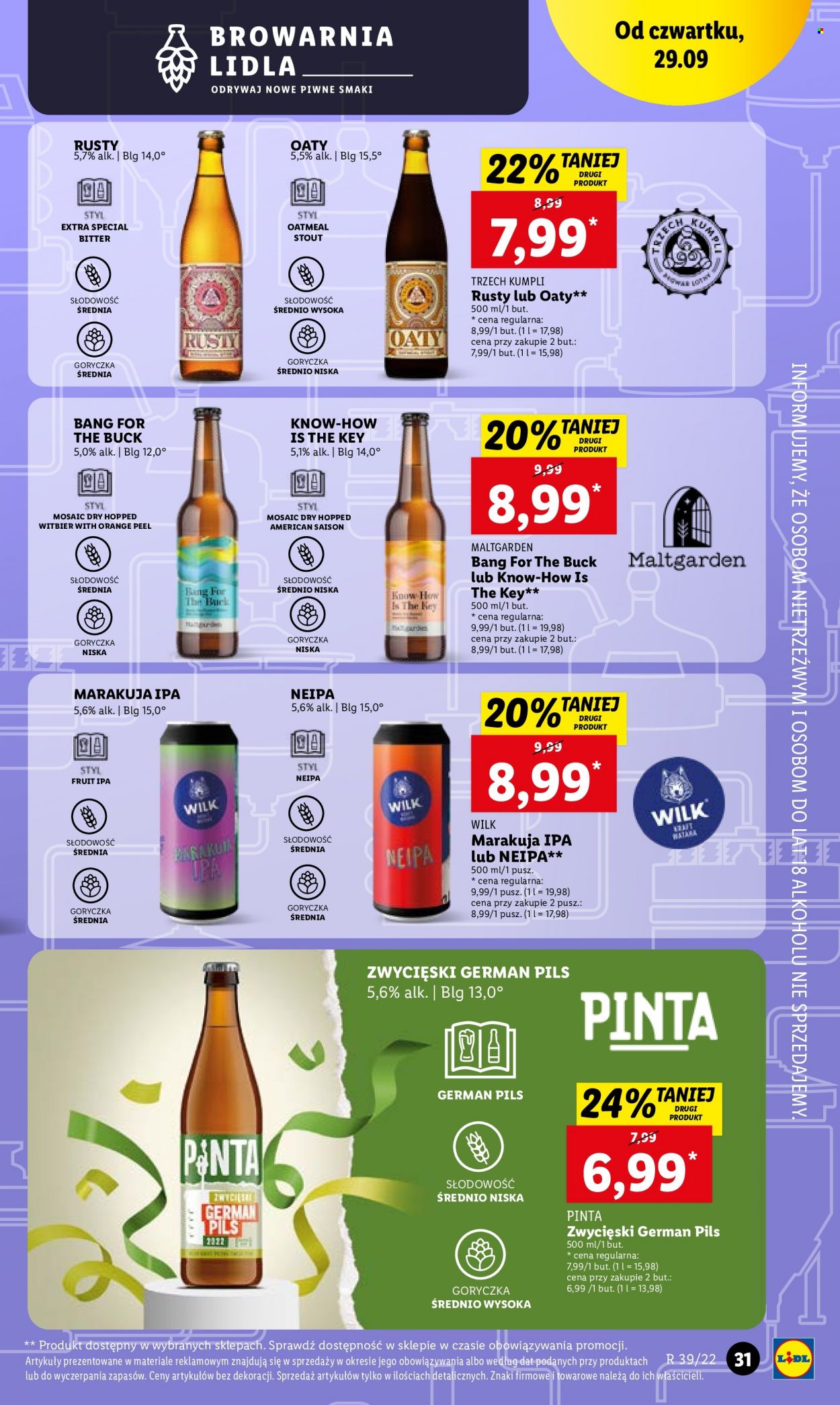 Gazetka Lidl - 29.09.2022 - 1.10.2022. Strona 33