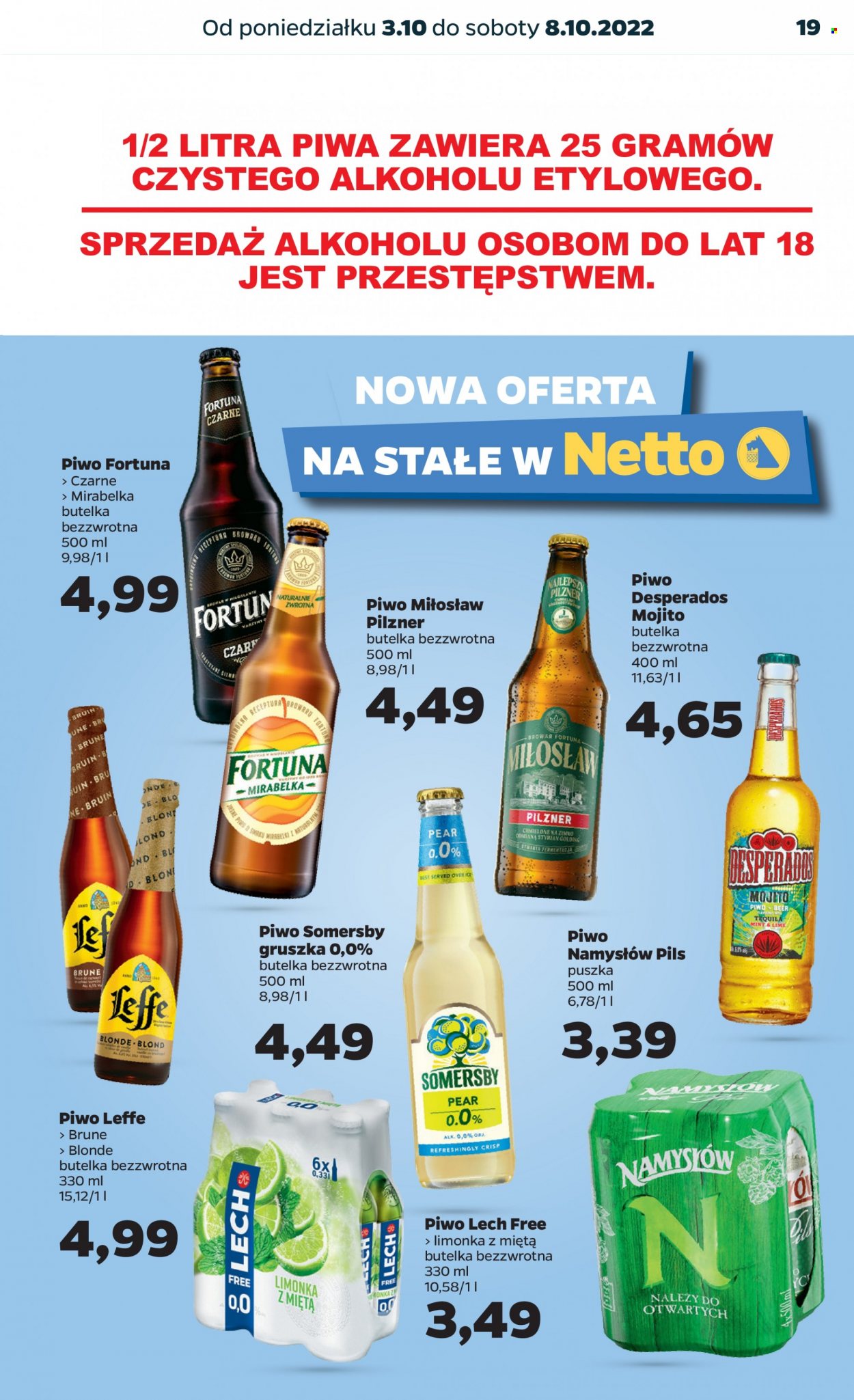 Gazetka Netto - 3.10.2022 - 8.10.2022. Strona 19