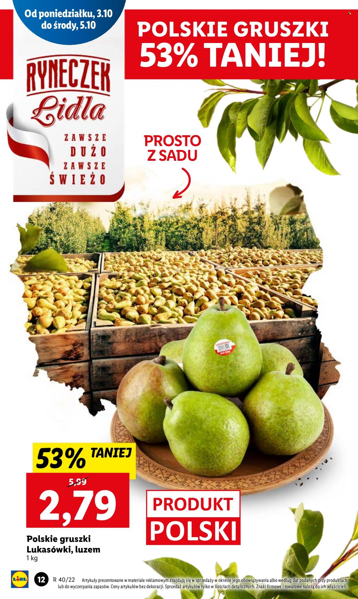 Gazetka Lidl - 3.10.2022 - 5.10.2022. Strona 12