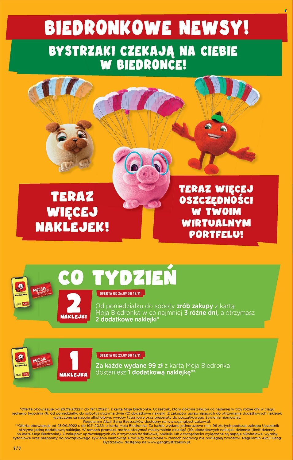 Gazetka Biedronka - 3.10.2022 - 8.10.2022. Strona 2