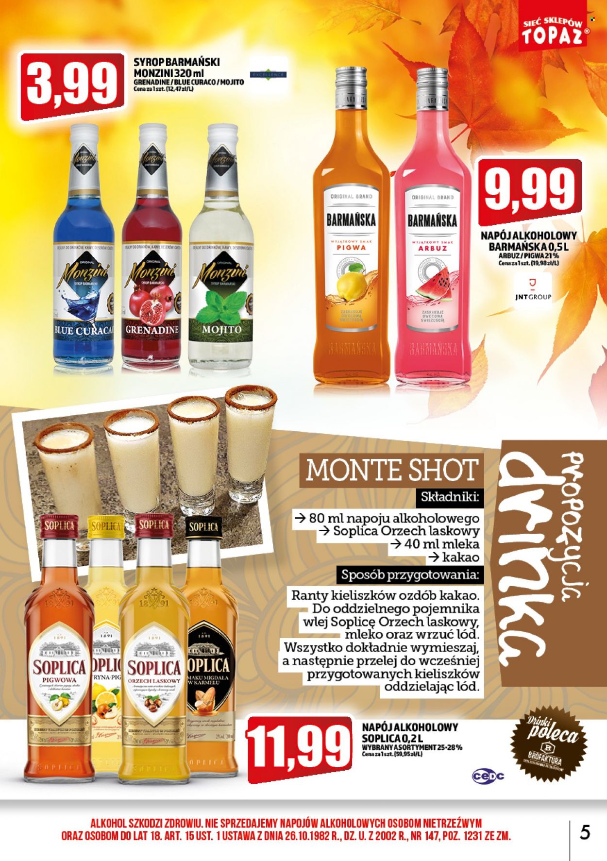Gazetka Topaz - 1.10.2022 - 31.10.2022. Strona 5