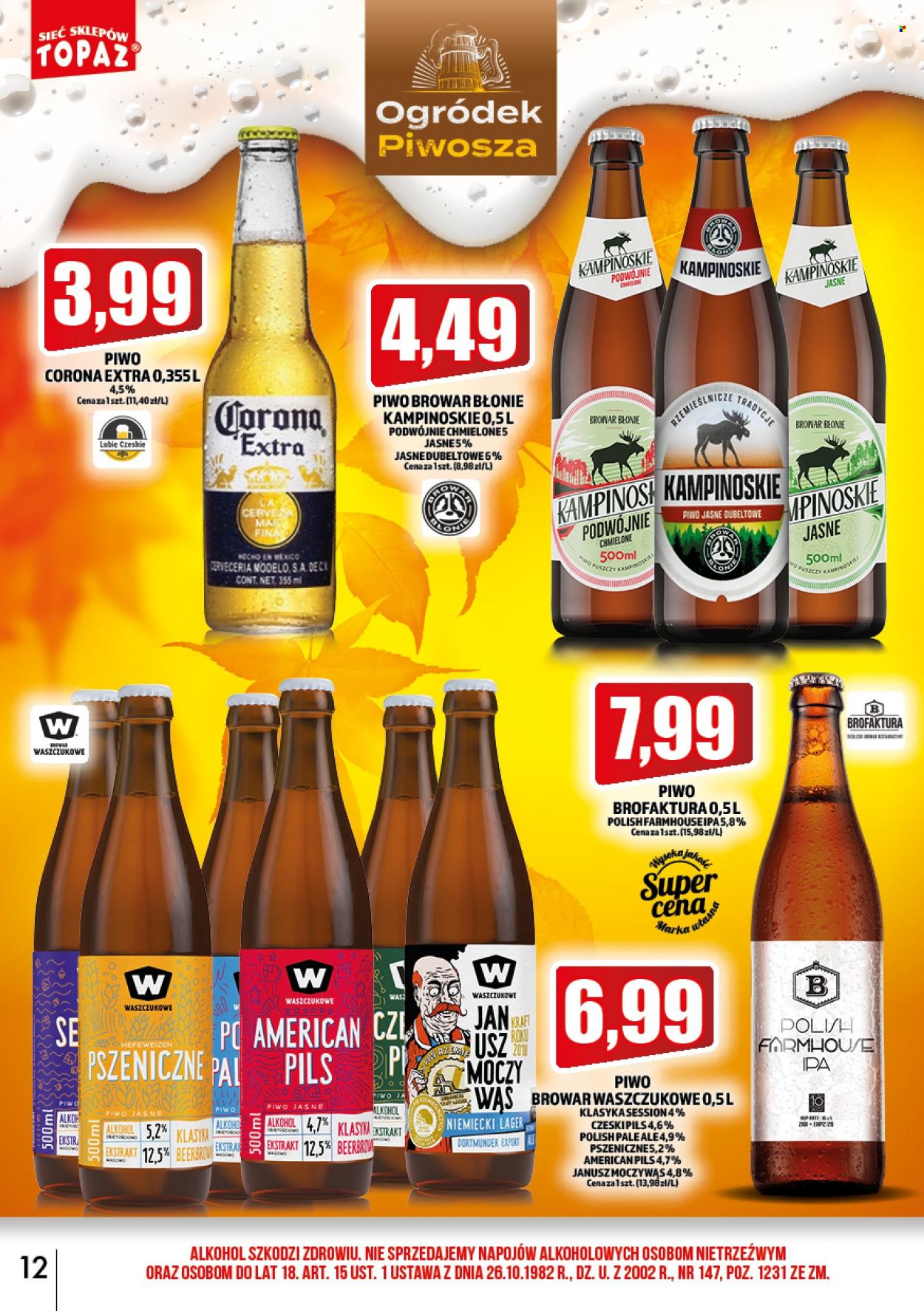 Gazetka Topaz - 1.10.2022 - 31.10.2022. Strona 12