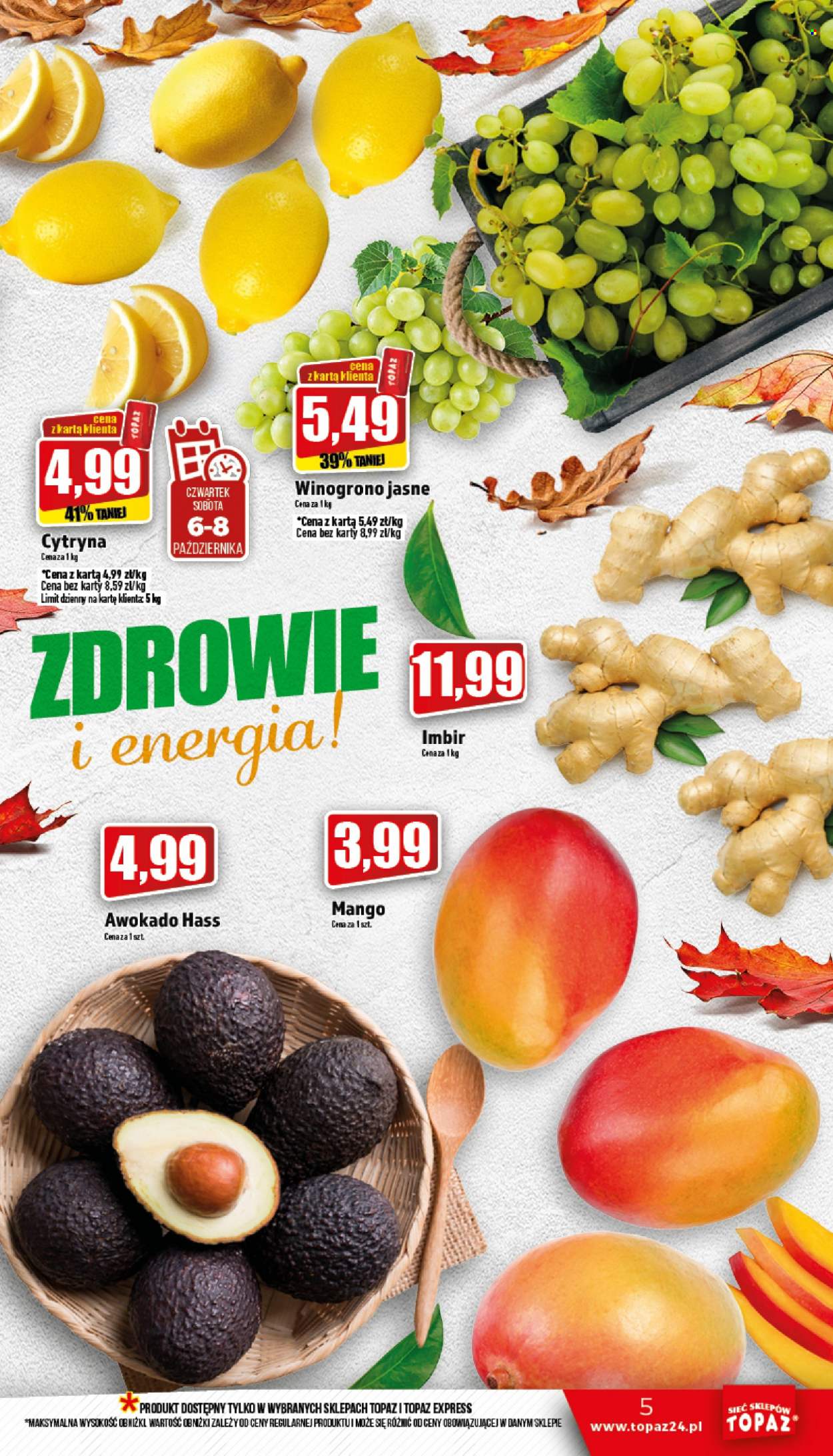 Gazetka Topaz - 6.10.2022 - 12.10.2022. Strona 5