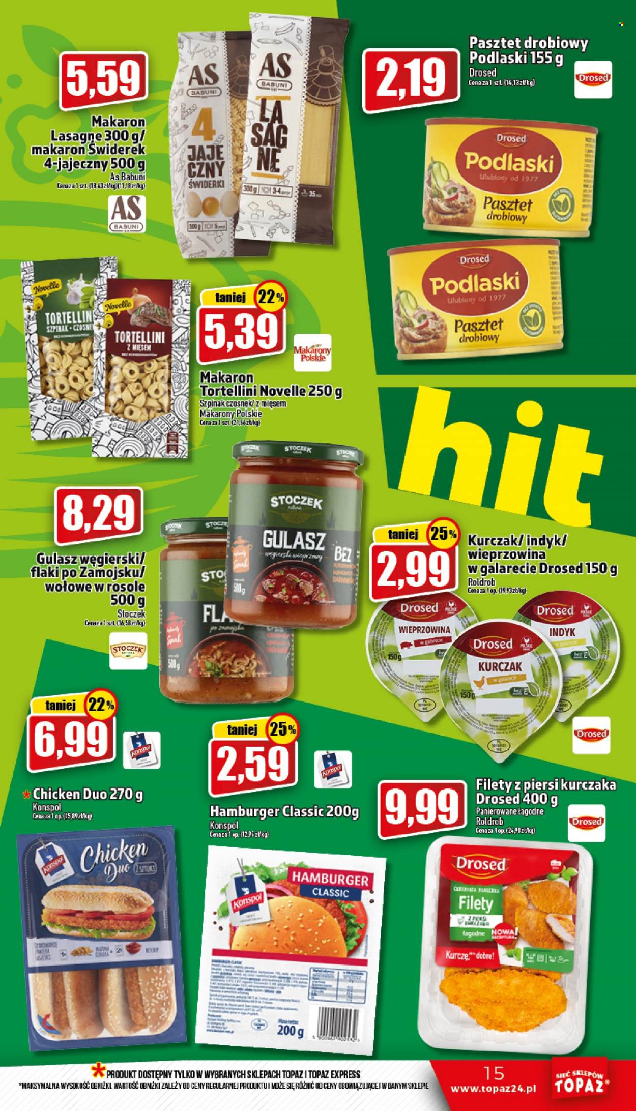 Gazetka Topaz - 6.10.2022 - 12.10.2022. Strona 15