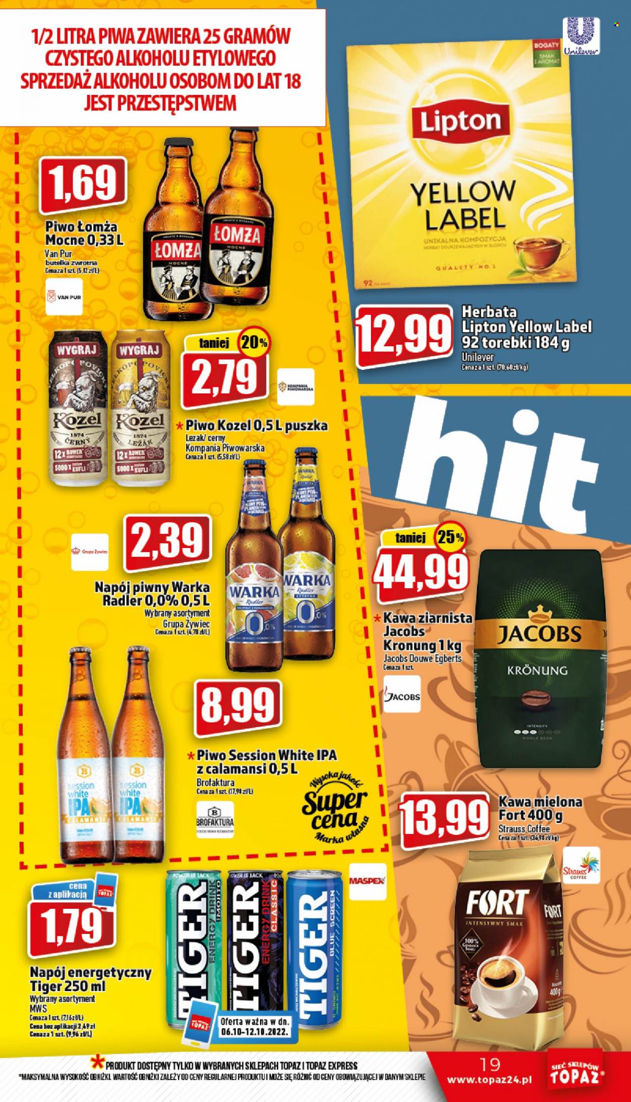 Gazetka Topaz - 6.10.2022 - 12.10.2022. Strona 19