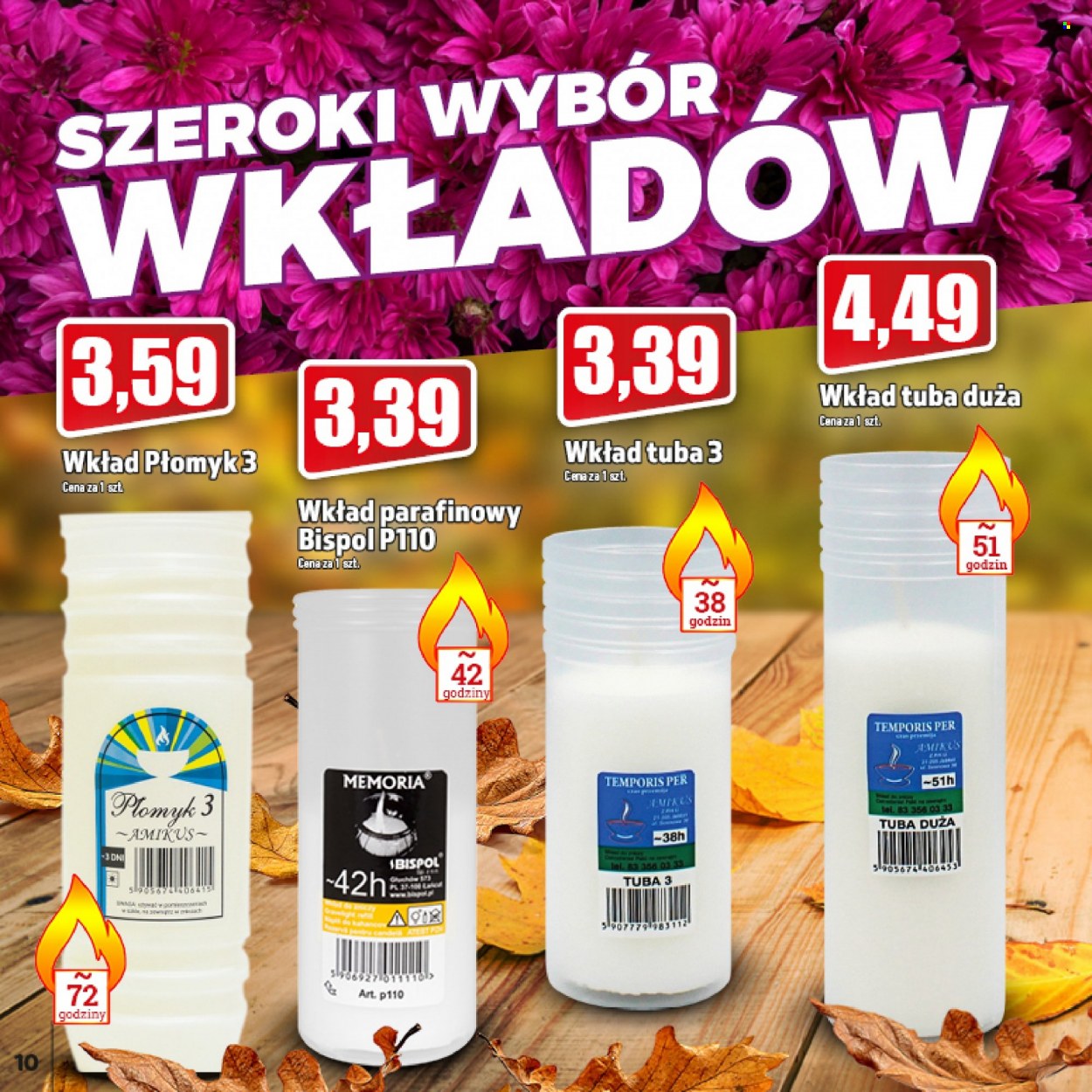 Gazetka Topaz - 6.10.2022 - 10.11.2022. Strona 10