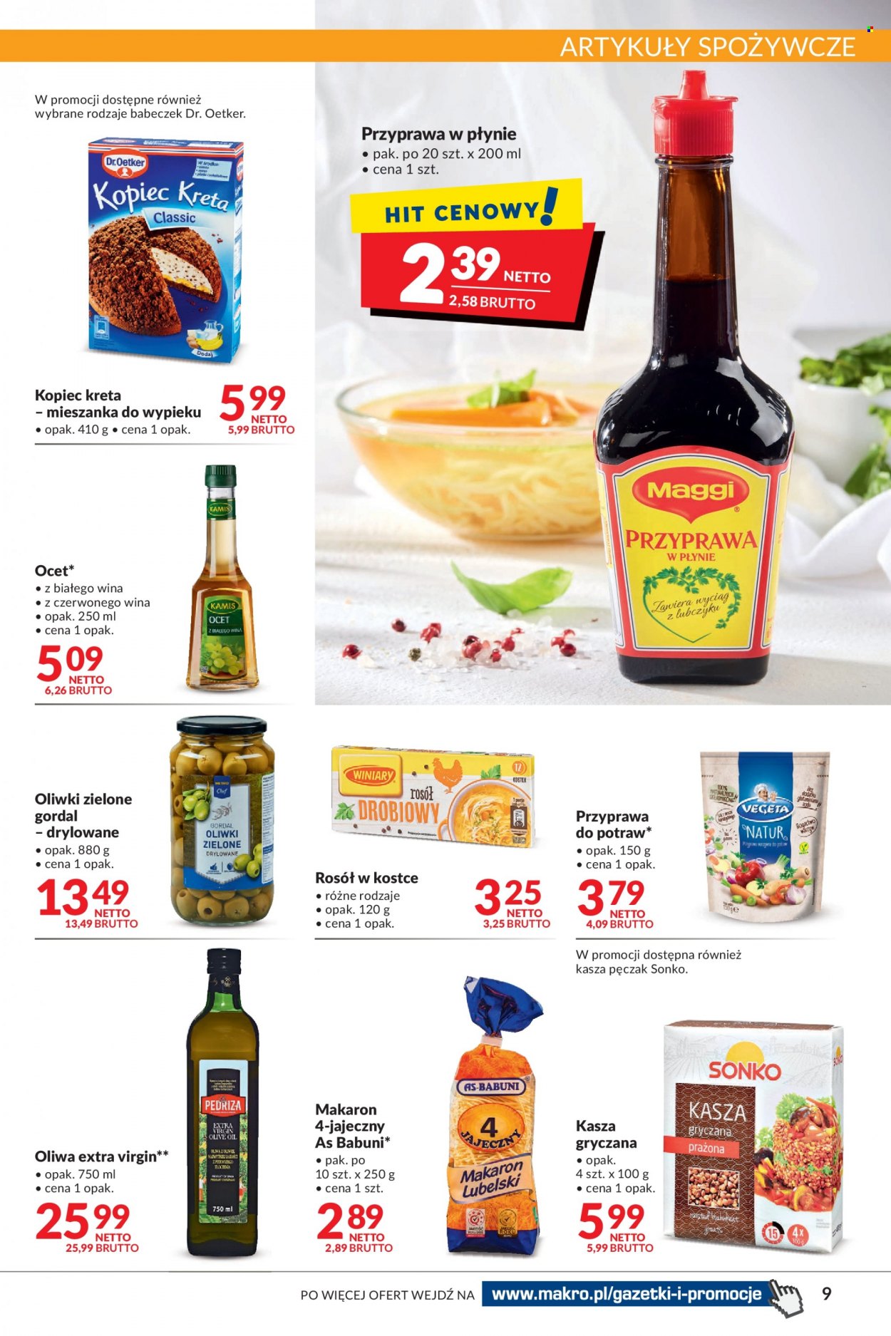 Gazetka Makro - 4.10.2022 - 17.10.2022. Strona 9