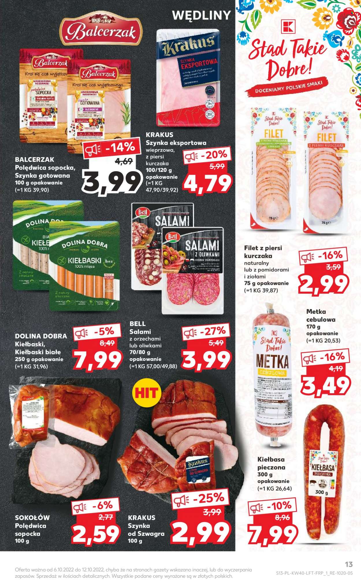 Gazetka Kaufland - 6.10.2022 - 12.10.2022. Strona 13