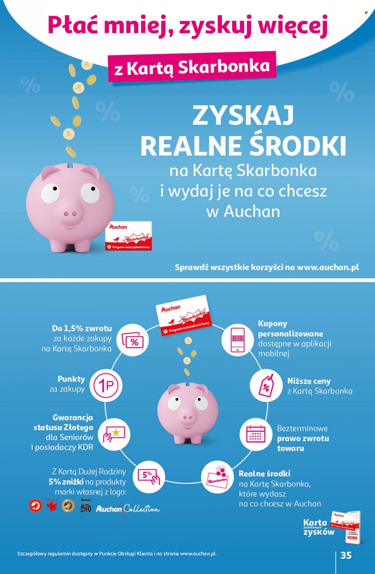 Gazetka Auchan - 6.10.2022 - 12.10.2022. Strona 35