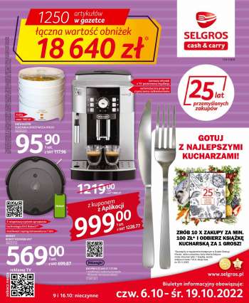 Gazetka Selgros - 6.10.2022 - 19.10.2022.