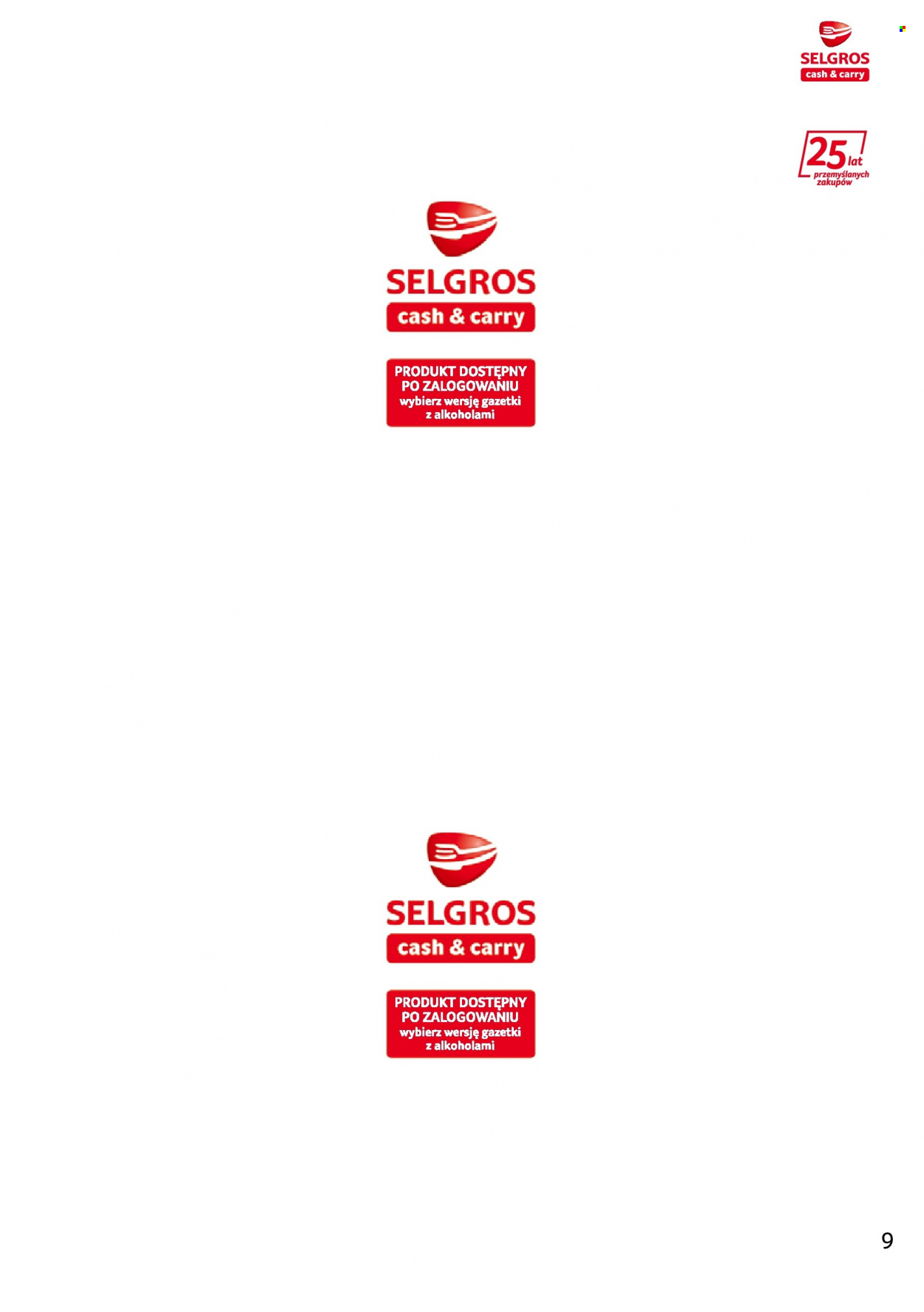 Gazetka Selgros - 6.10.2022 - 19.10.2022. Strona 9