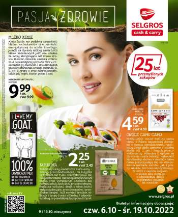 Gazetka Selgros - 6.10.2022 - 19.10.2022.