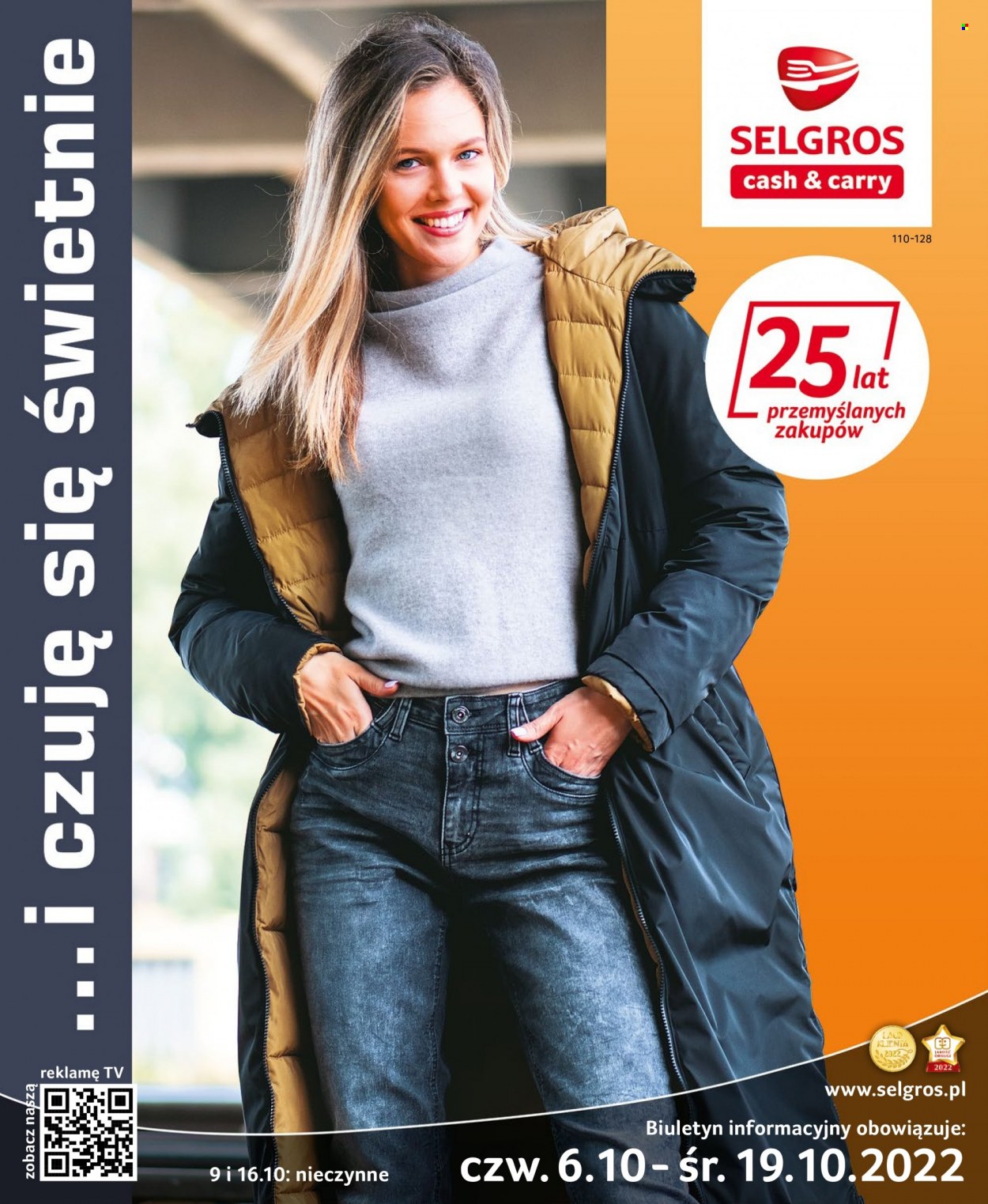 Gazetka Selgros - 6.10.2022 - 19.10.2022. Strona 1
