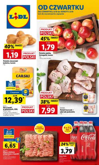 Gazetka Lidl - 6.10.2022 - 8.10.2022.