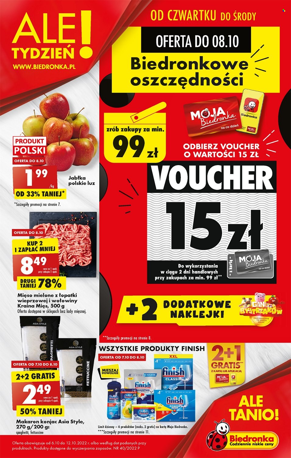 Gazetka Biedronka - 6.10.2022 - 12.10.2022. Strona 1