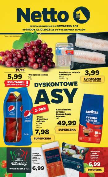 Gazetka Netto - 6.10.2022 - 12.10.2022.