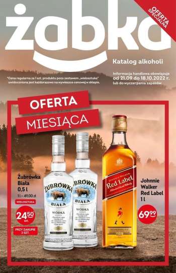 Gazetka Żabka - 21.09.2022 - 18.10.2022.