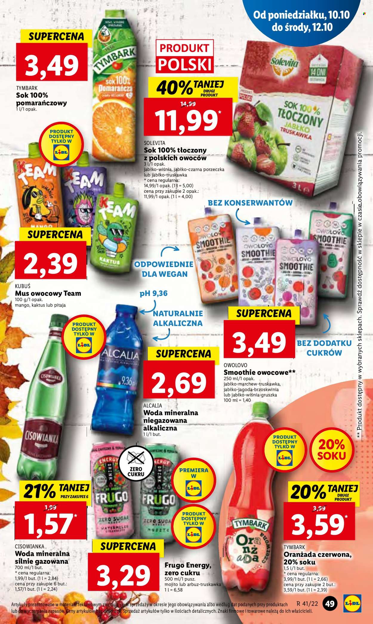 Gazetka Lidl - 10.10.2022 - 12.10.2022. Strona 52