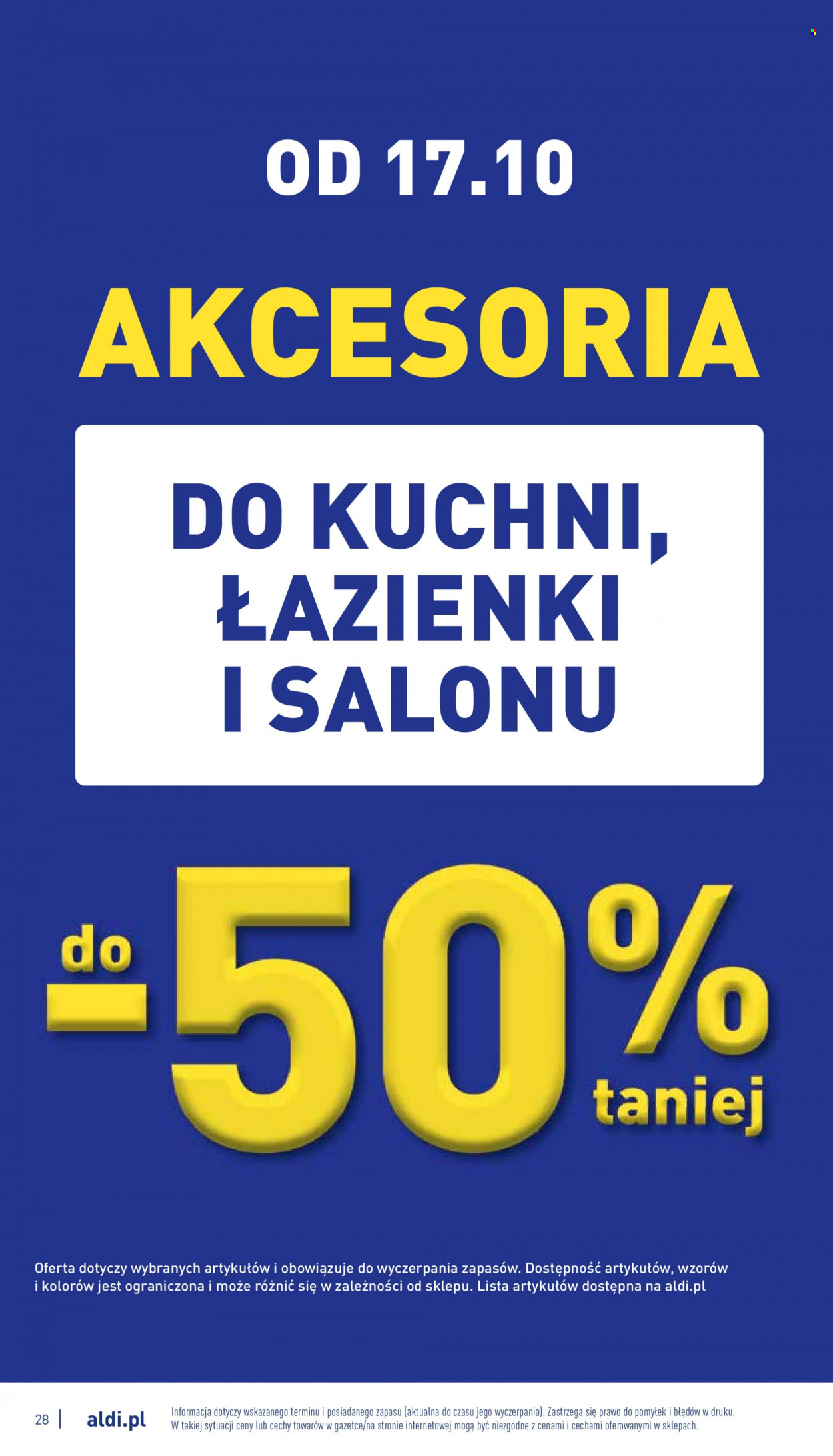 Gazetka ALDI - 17.10.2022 - 22.10.2022. Strona 28