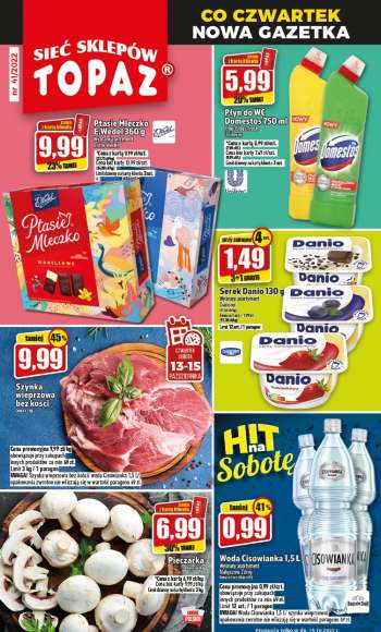 Gazetka Topaz - 13.10.2022 - 19.10.2022.