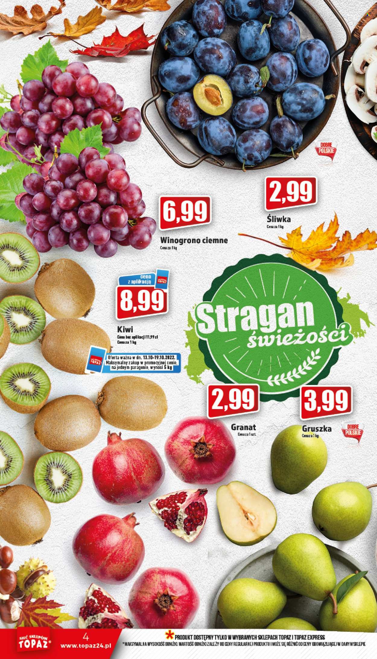 Gazetka Topaz - 13.10.2022 - 19.10.2022. Strona 4