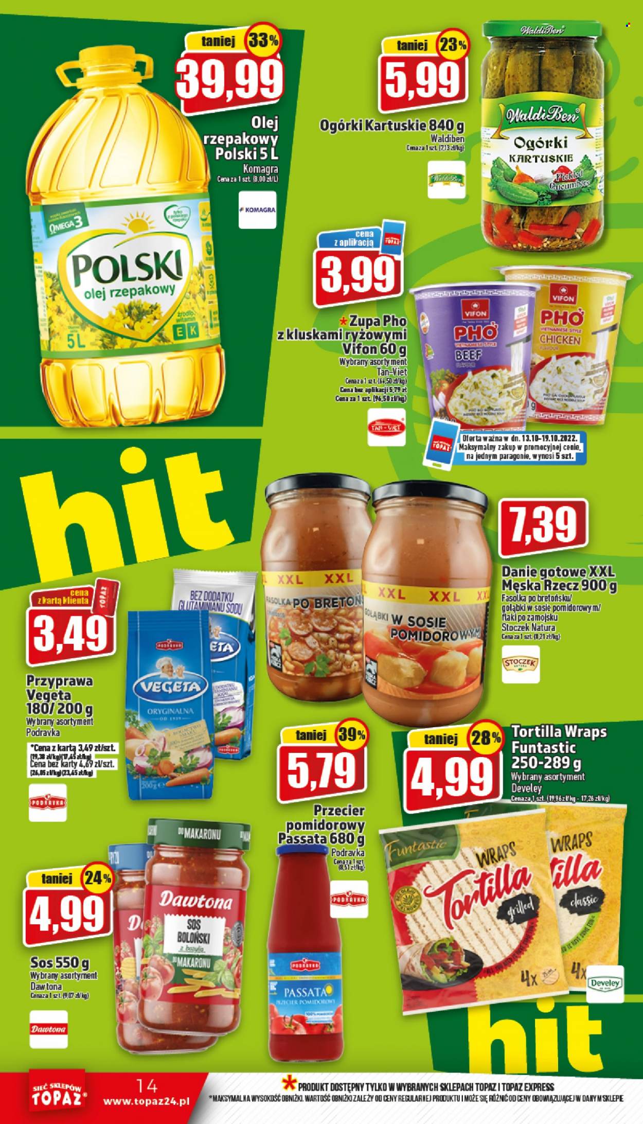 Gazetka Topaz - 13.10.2022 - 19.10.2022. Strona 14